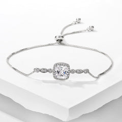 Women Elegant CZ Rose Gold Bracelets