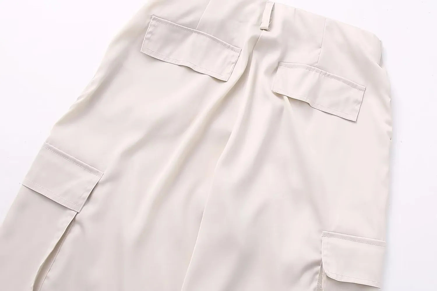 Women Casual Baggy High Waist Cargo Pants