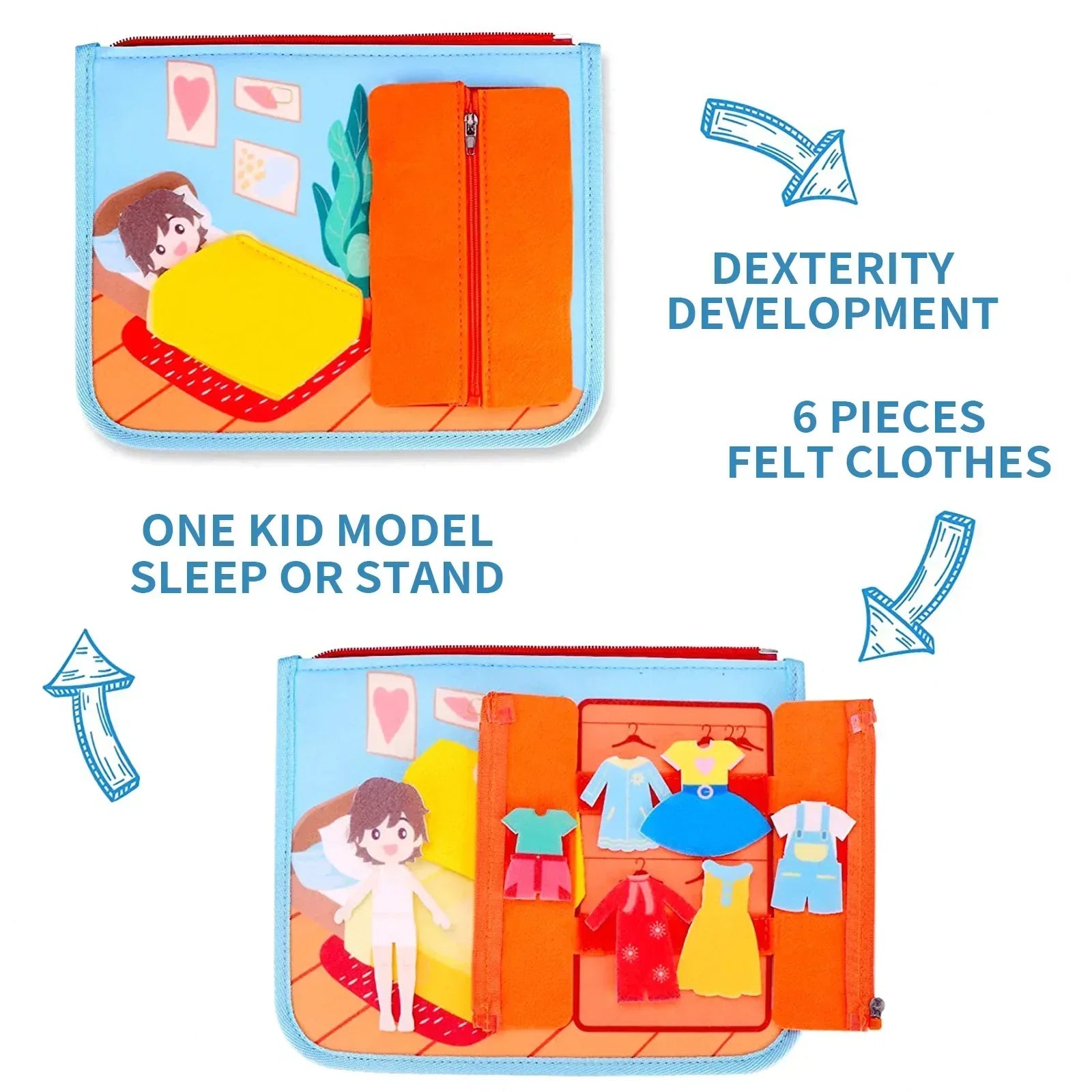 Toddlers Activities Motor Skills Educational Sensory Toys
