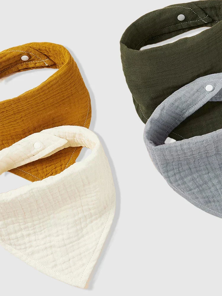 Baby Infant Absorbent Bandana Drool Bibs