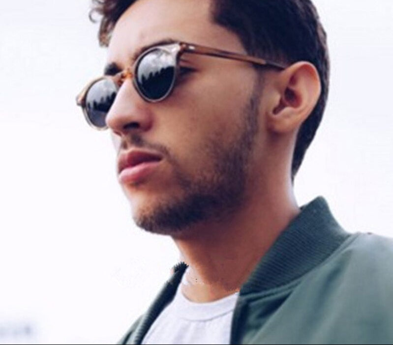 Unisex Designer Round Retro Vintage Sunglasses UV400