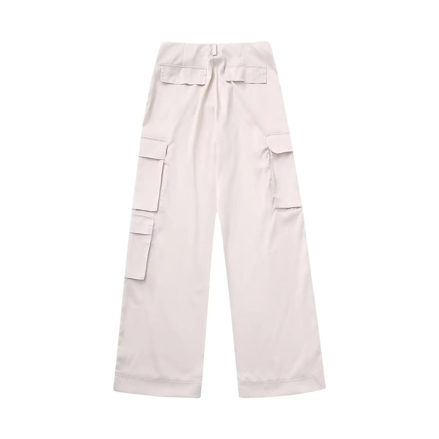 Women Casual Baggy High Waist Cargo Pants