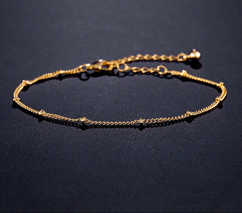 Women Elegant CZ Rose Gold Bracelets