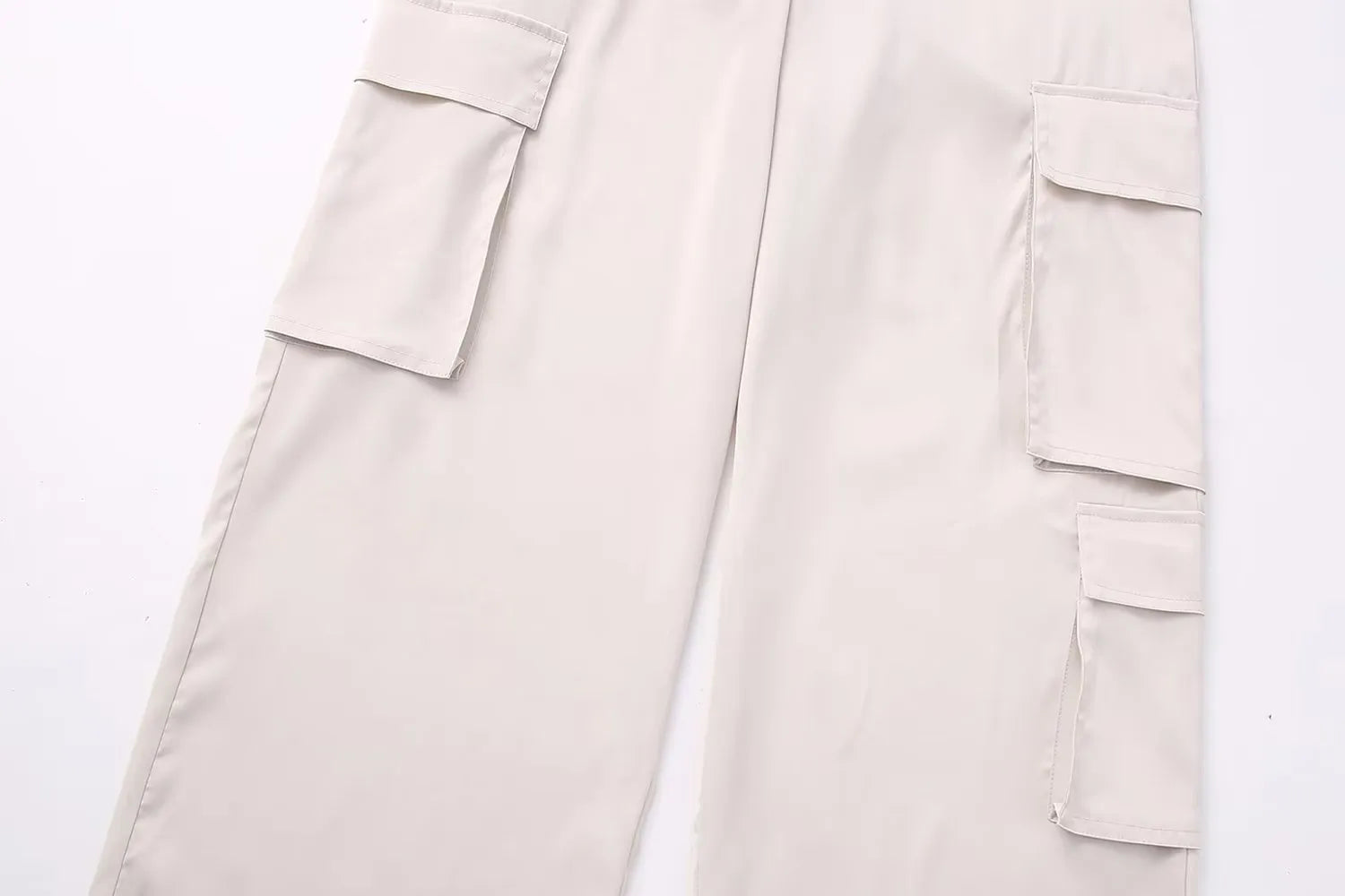 Women Casual Baggy High Waist Cargo Pants