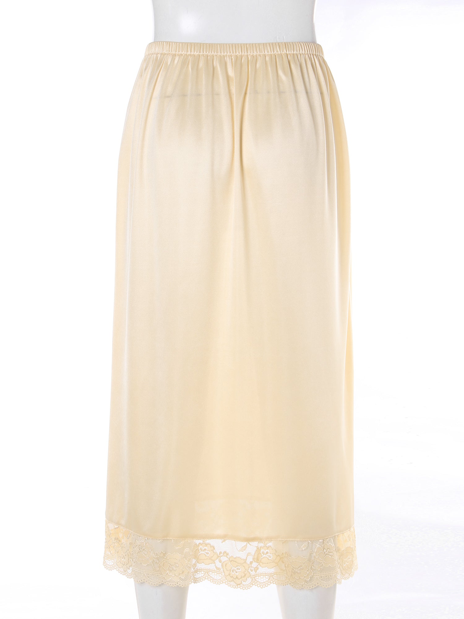 Women Basic Anti-Glare Lace Inner Half Slip