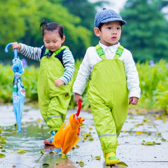 Kids Toddlers PU Rain Outerwear Suits 1-8 Yrs Old