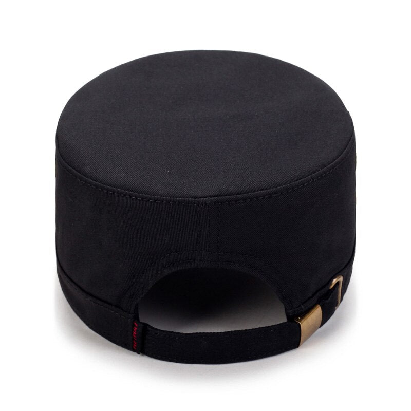 Unisex Military Summer Flat Top Cap
