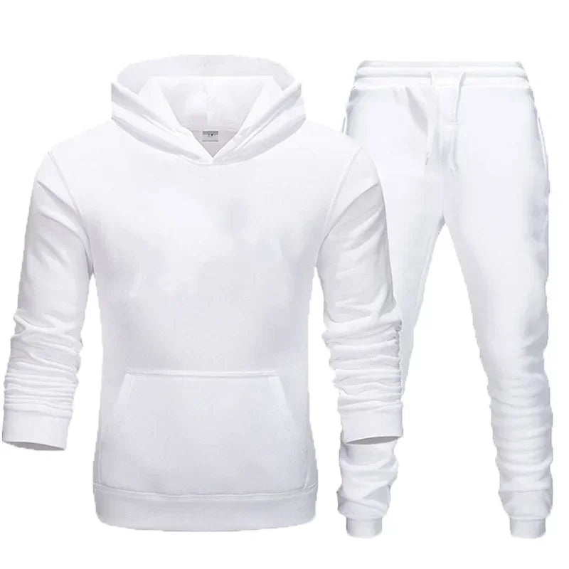 Unisex Fitness Jogger Hoodies and SweatPants Tracksuits