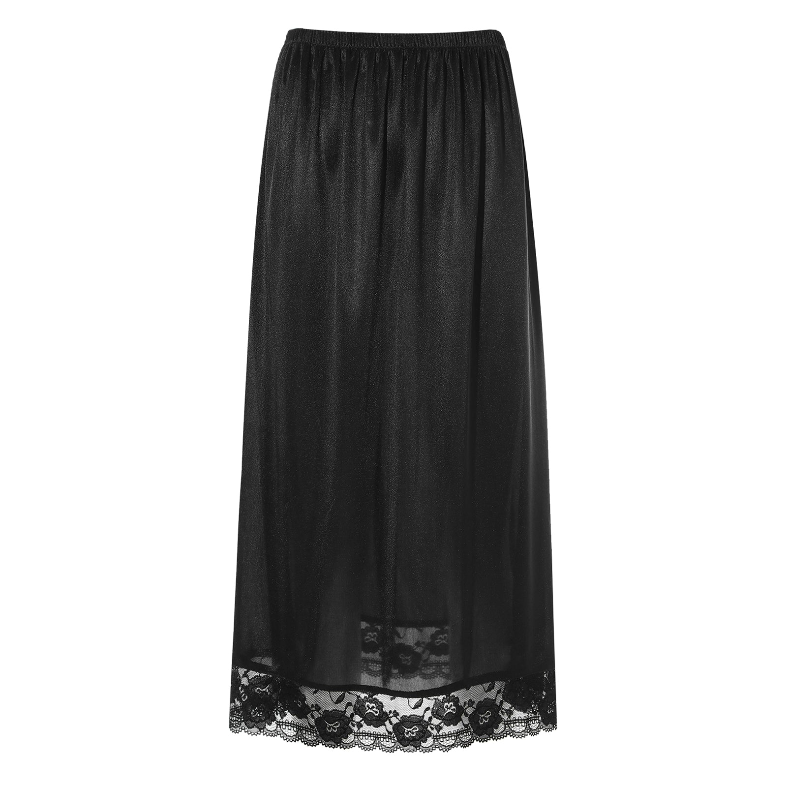 Women Basic Anti-Glare Lace Inner Half Slip