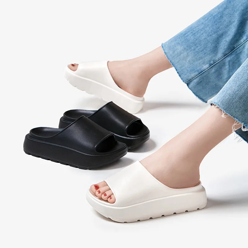 Women Casual Thick Sole Eva Beach Slippers