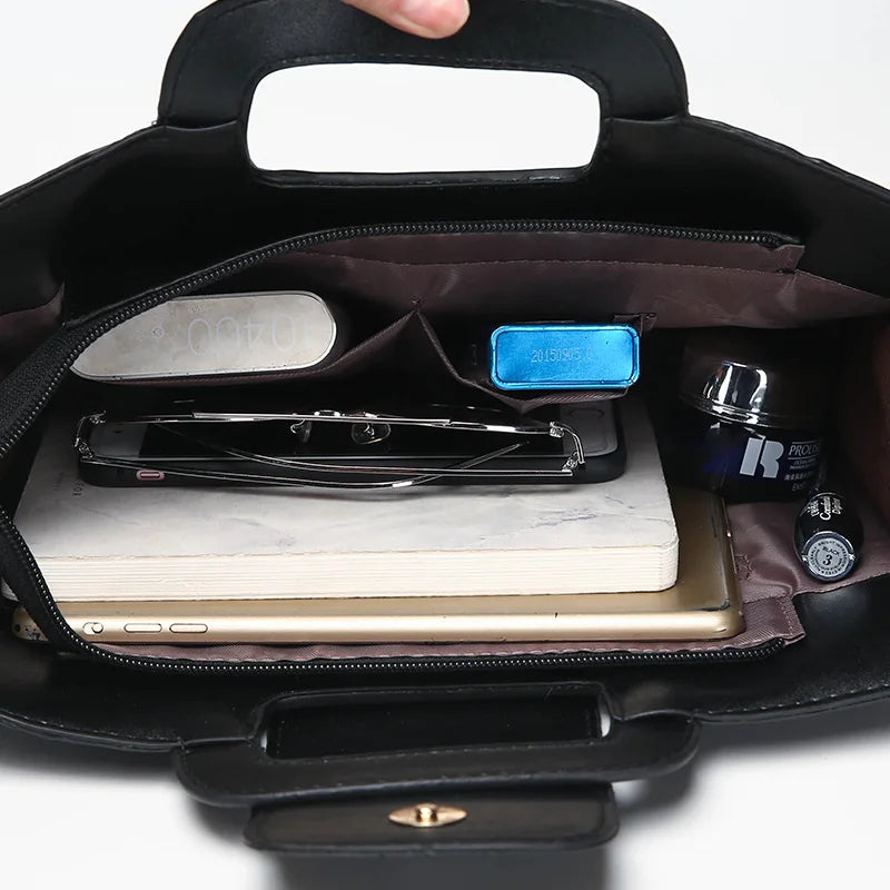 Accessories Women Shoulder PU Leather Handbag