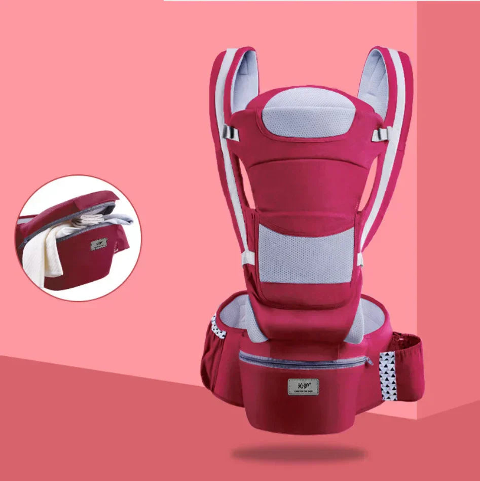 Kangaroo Shoulder Swaddle Sling Infant Kid Wrap Ergonomic Backpack Hipseat