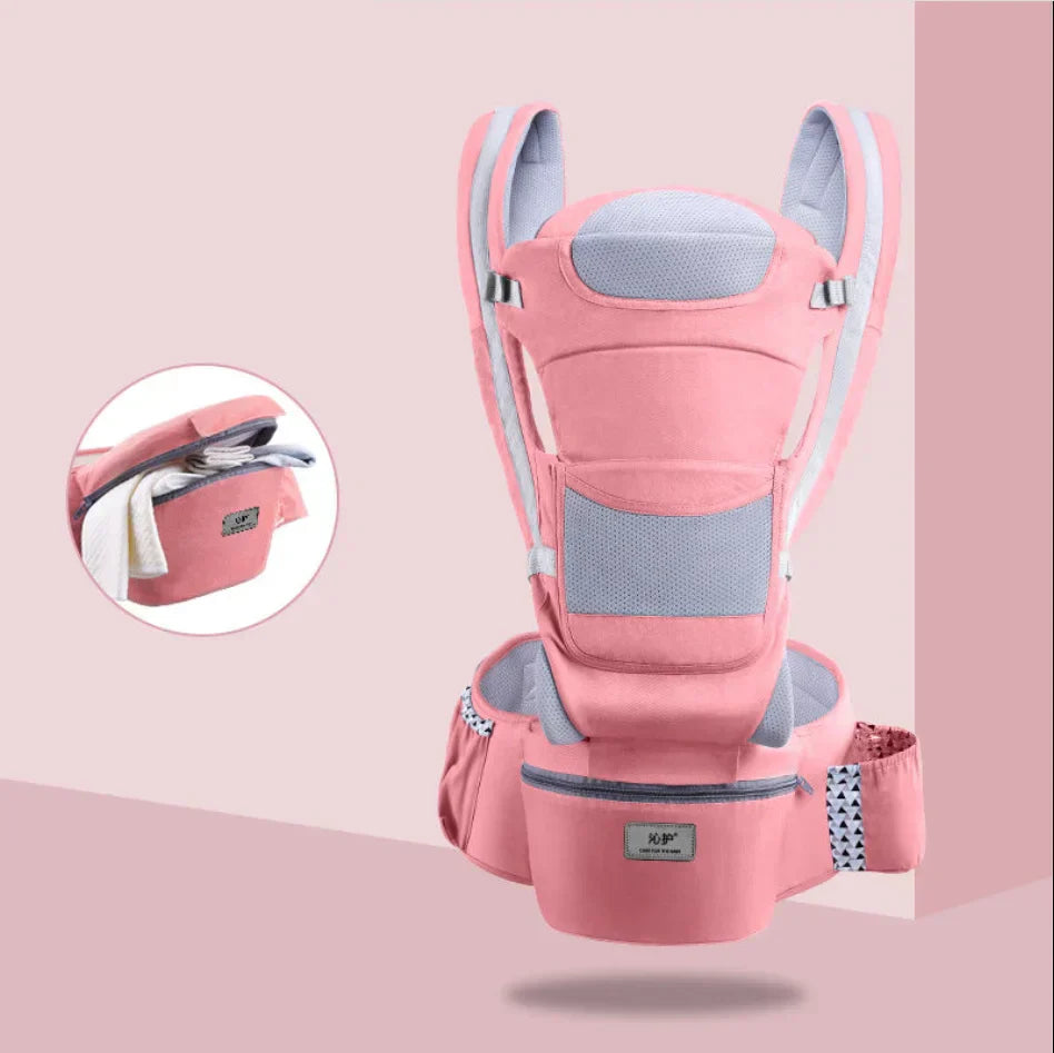 Kangaroo Shoulder Swaddle Sling Infant Kid Wrap Ergonomic Backpack Hipseat