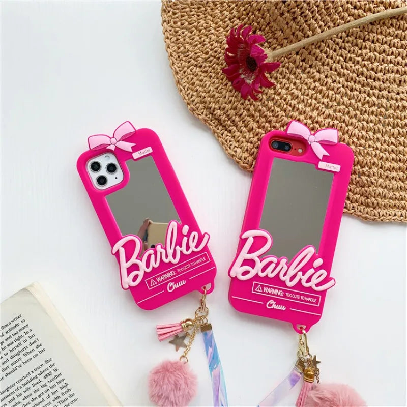Kids Barbie Mirror Iphone Pro Max Phone Cases