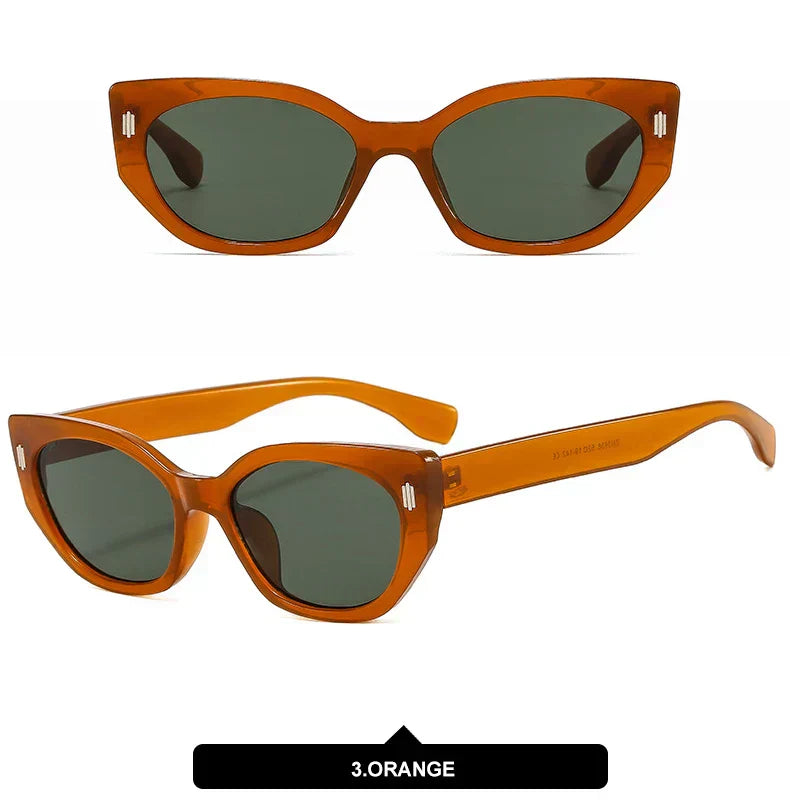 Women Retro Vintage Cat Eye Sunglasses UV400