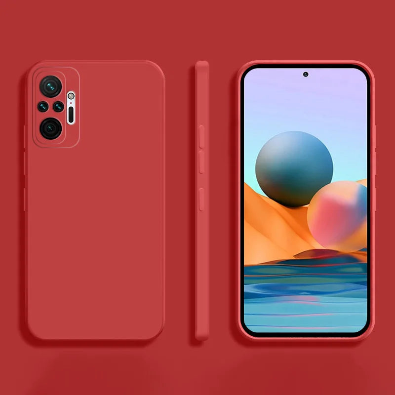 Accessories Xiaomi Redmi Note 10 Pro Max 10S Original Matte Silicone Soft Case