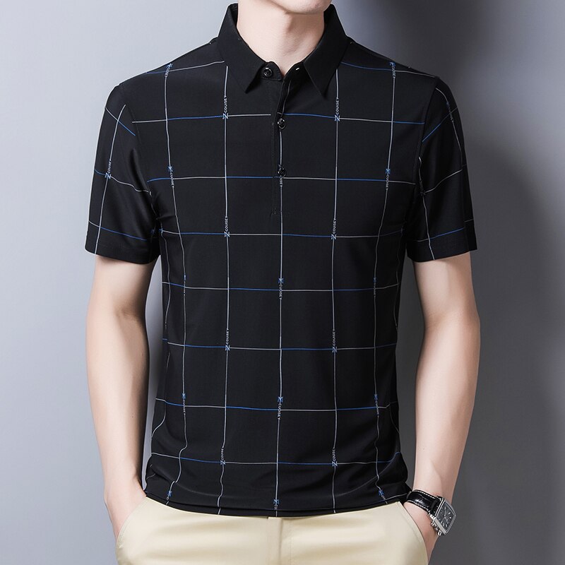 Mens Polo Short Sleeved T-Shirt
