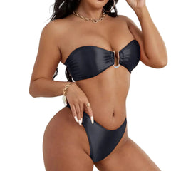 Women Brazilian Bandeau Swimsuit