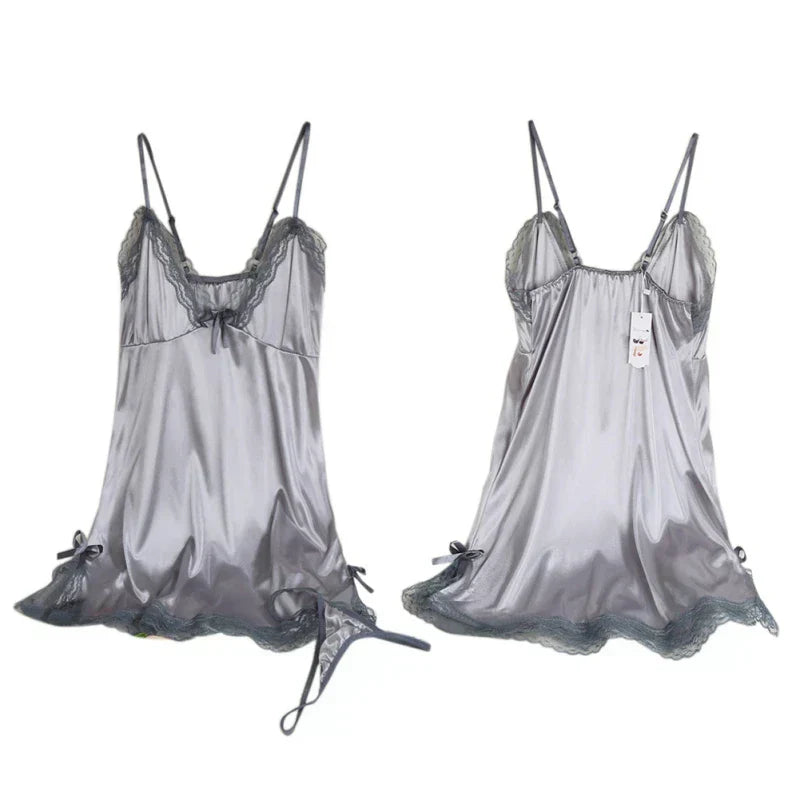 Women Casual V-neck Comfortable Nightdress