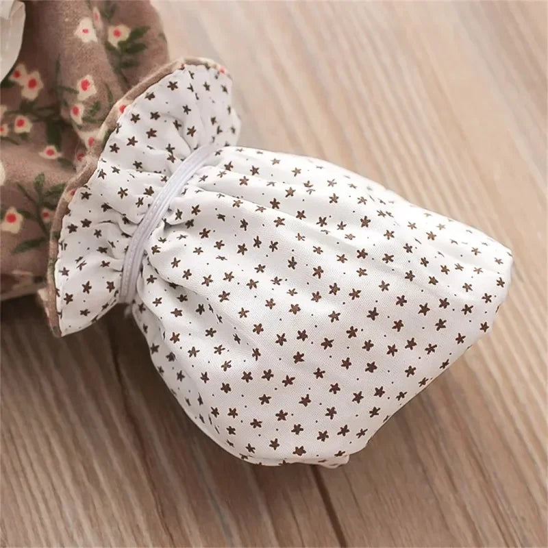 Newborn Baby Girls Floral Princess Cut Dresses