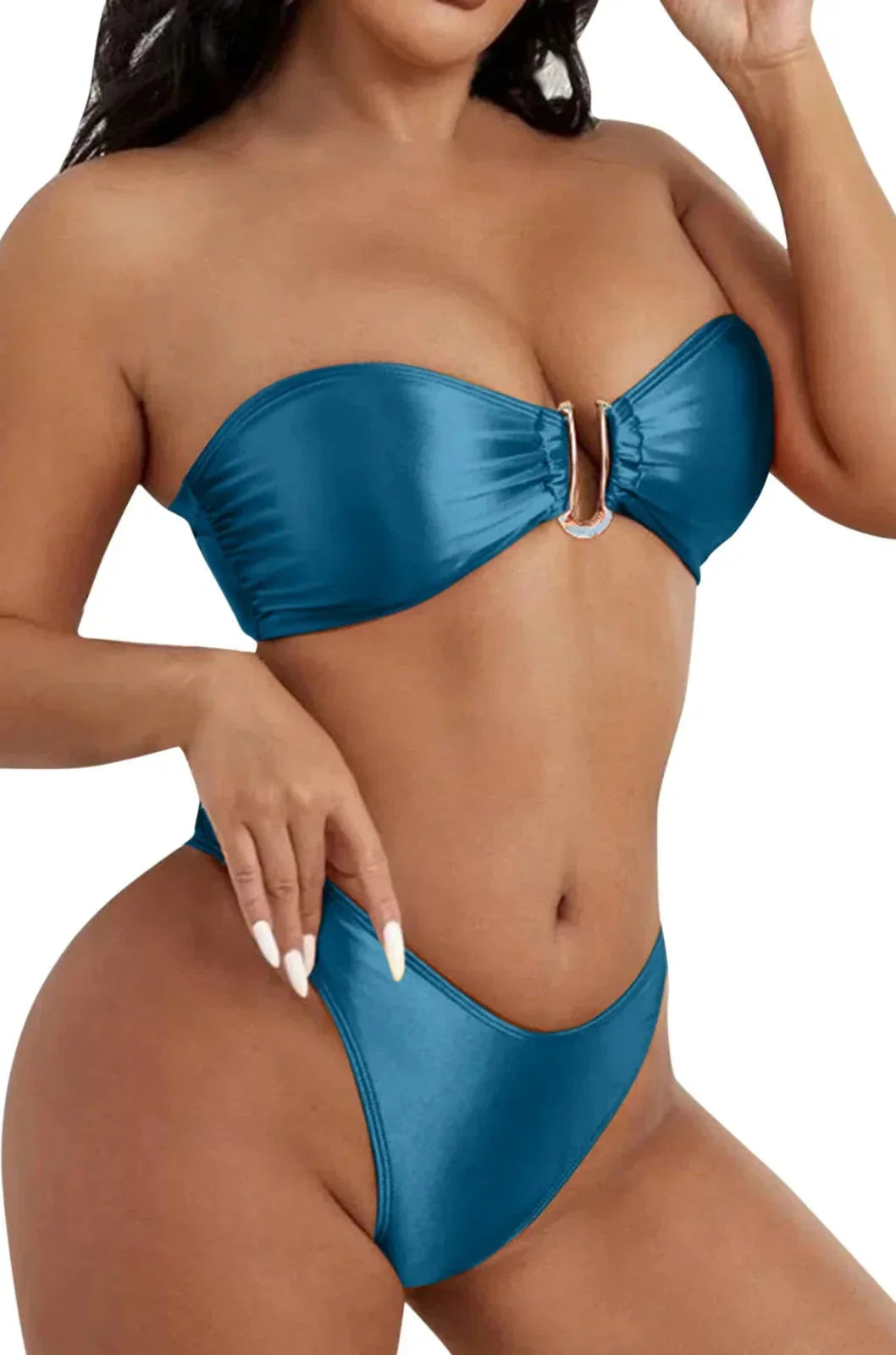 Women Brazilian Bandeau Swimsuit
