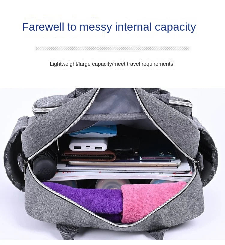 Kids Waterproof Travel Baby Diaper Shoulder Bags