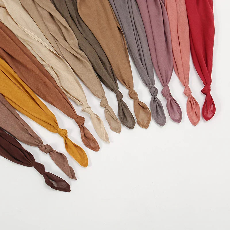 Women Cotton Rayon Hijab Scarf