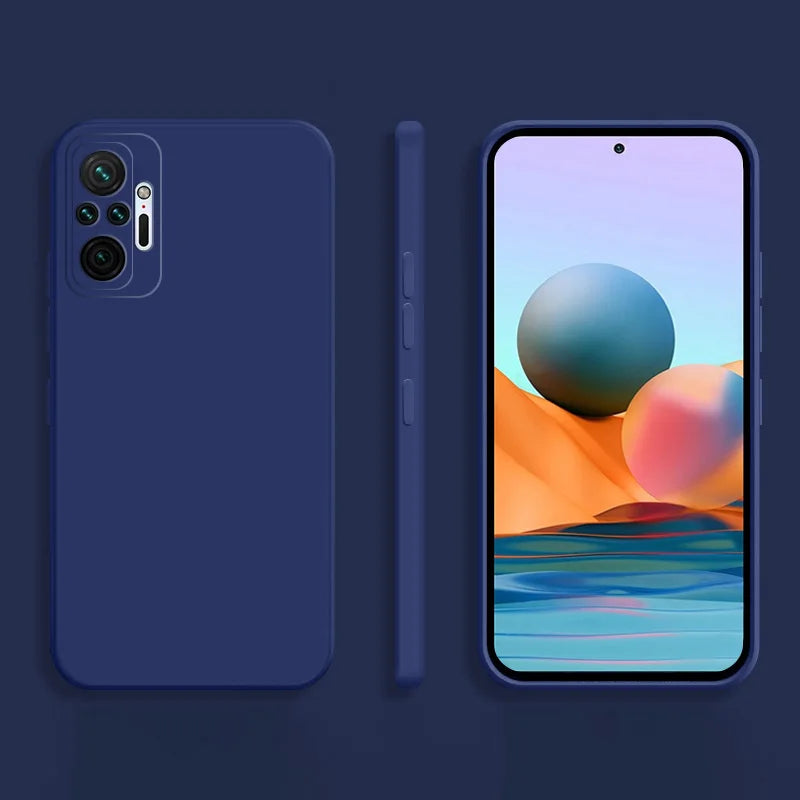 Accessories Xiaomi Redmi Note 10 Pro Max 10S Original Matte Silicone Soft Case