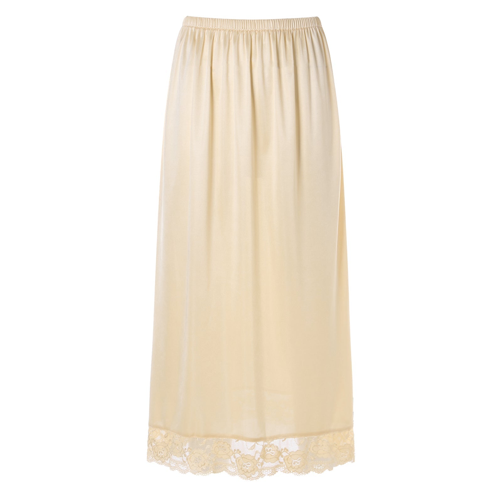 Women Basic Anti-Glare Lace Inner Half Slip