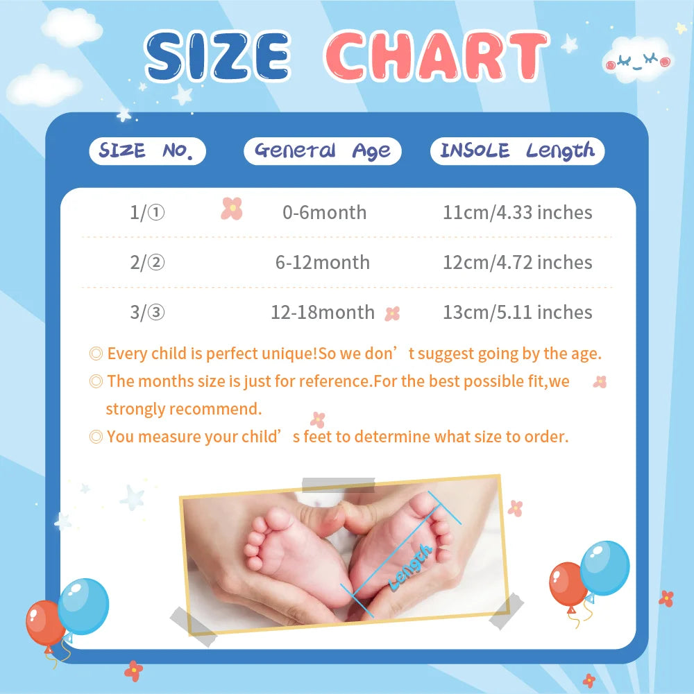 Newborn Baby Girl Casual Anti-Slip Bow Princess Shoes