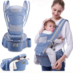 Kangaroo Shoulder Swaddle Sling Infant Kid Wrap Ergonomic Backpack Hipseat