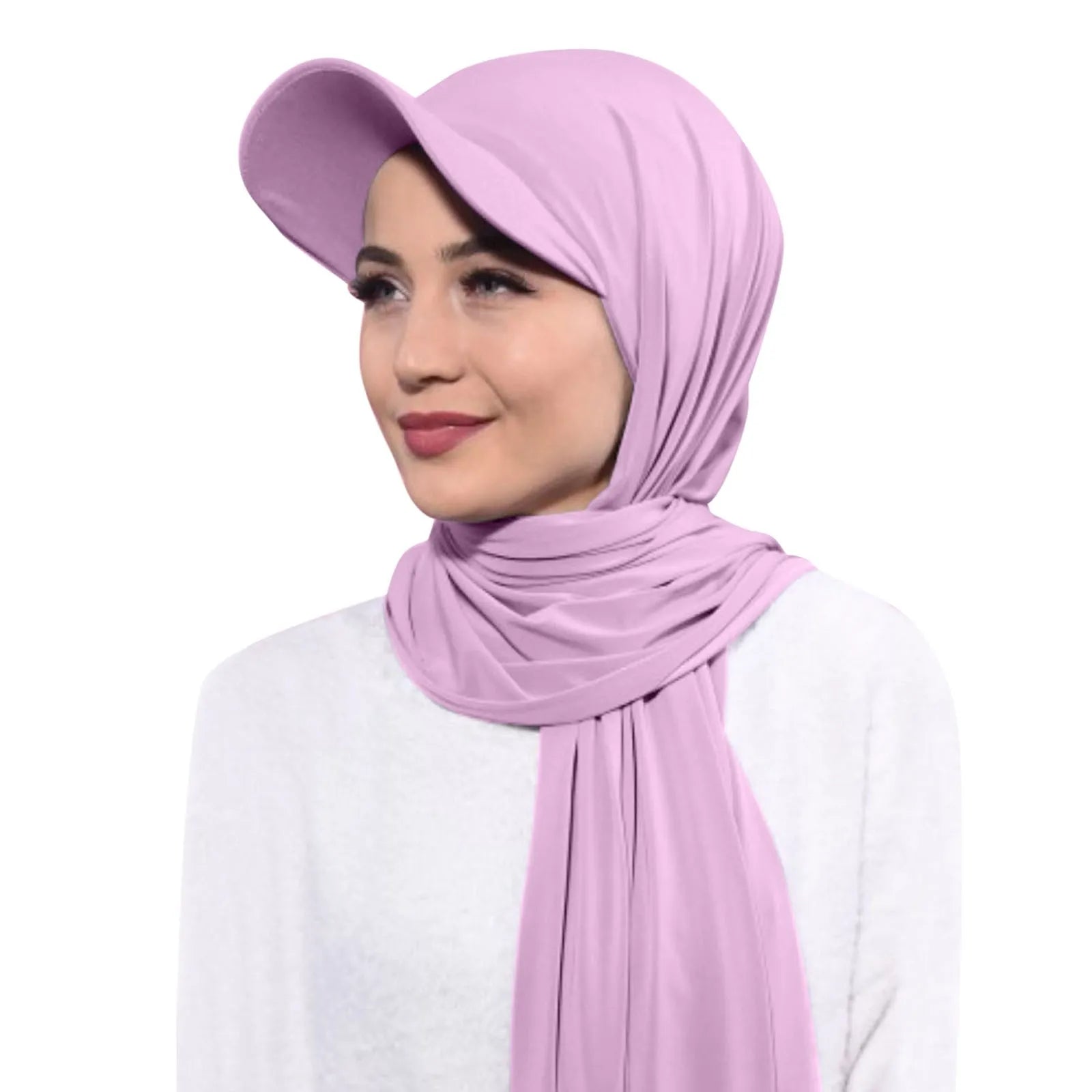 Accessories Women Baseball Hats Turban Islamic Hijab Scarf