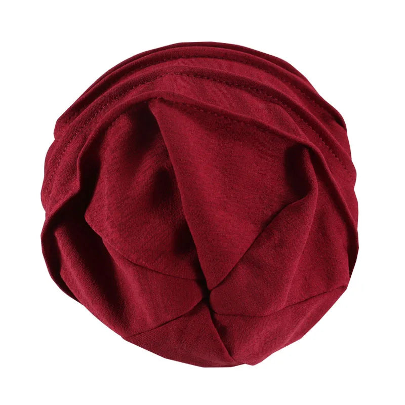 Women Hijabs Turban Elastic Cloth Head Cap