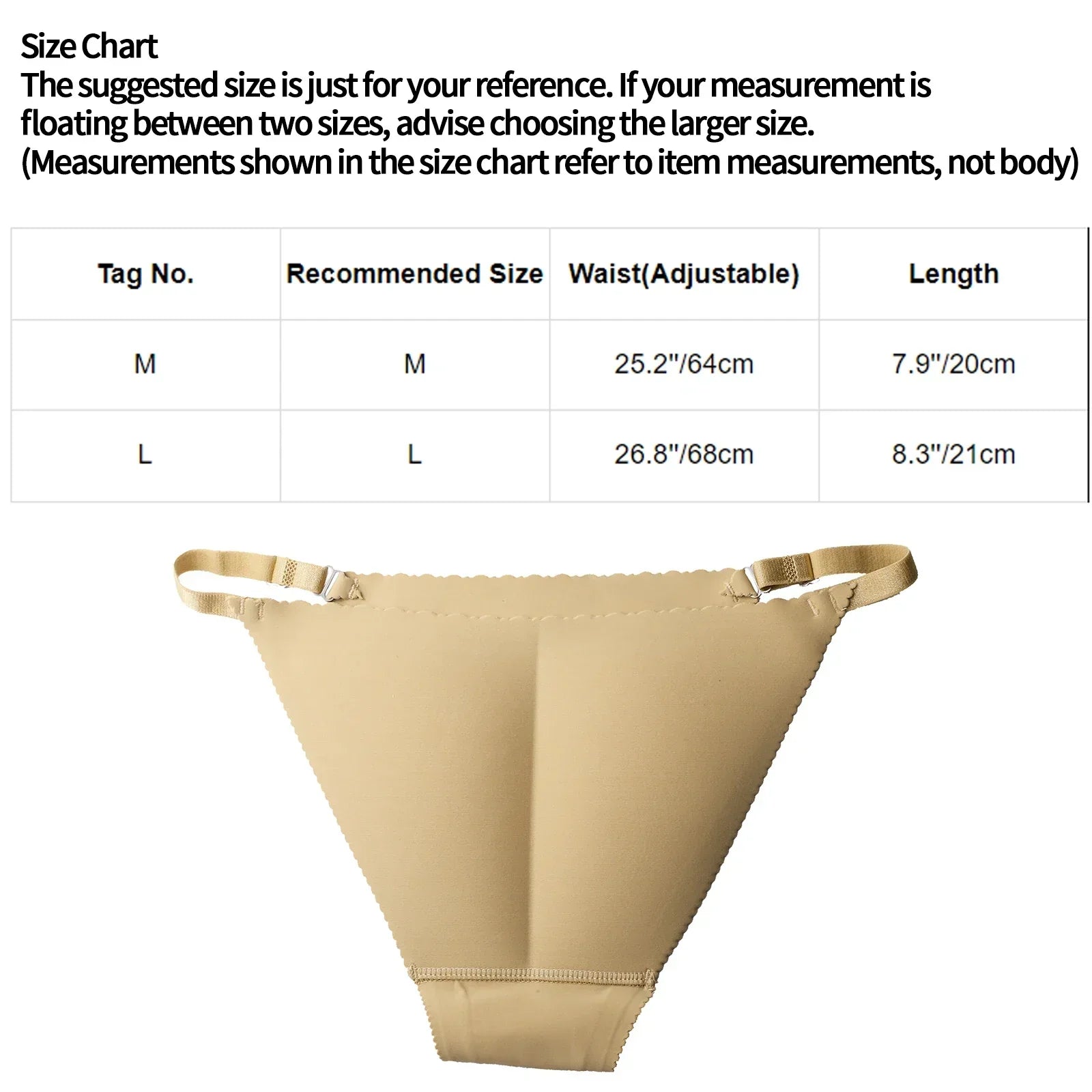 Women Body Shaping Padded Butt Lifter Panties