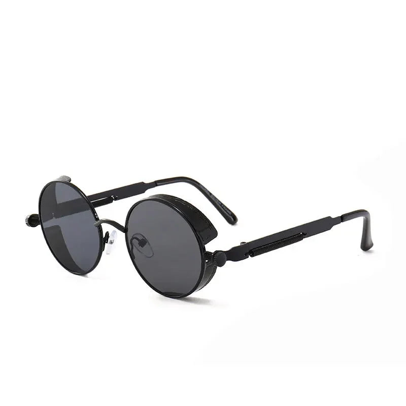 Women Vintage Round Metal Frame Sunglass UV400