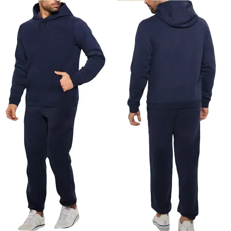 Unisex Fitness Jogger Hoodies and SweatPants Tracksuits