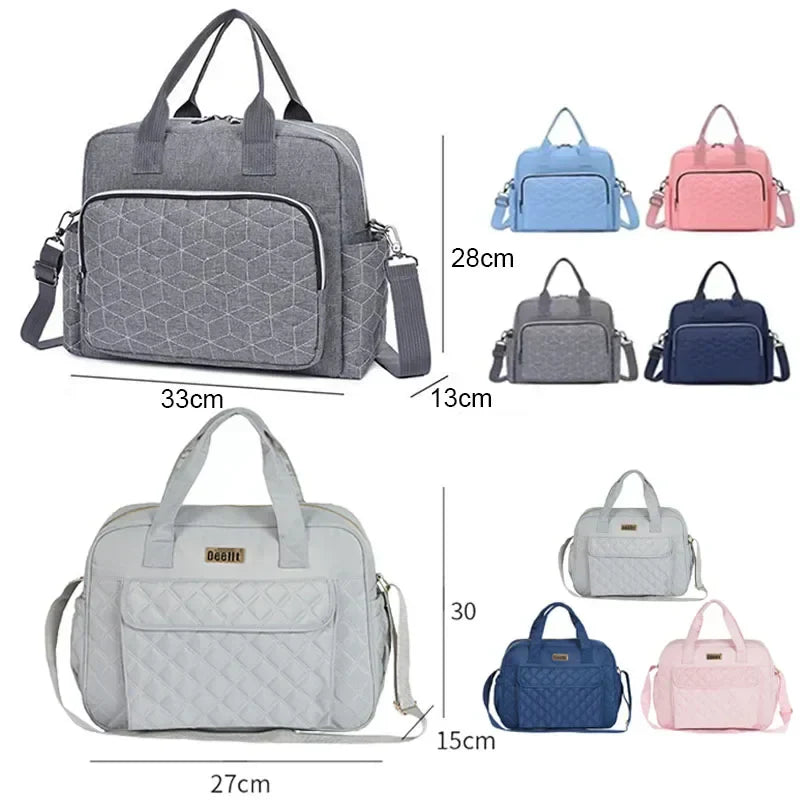 Kids Waterproof Travel Baby Diaper Shoulder Bags
