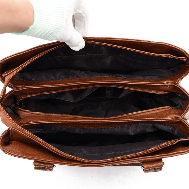 Accessories Women Designer Leather Luxury Tote Handbag