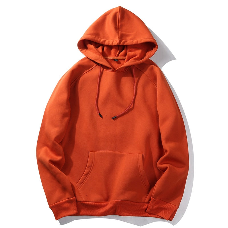 Men Fleece Warm Hoodie Sweater