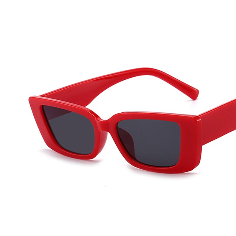 Accessories Women Vintage Retro Rectangle Sunglasses
