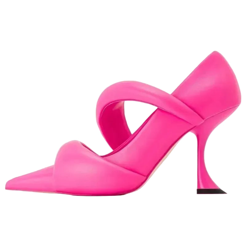Women Casual Pointed Cat High-heeled Shoes
