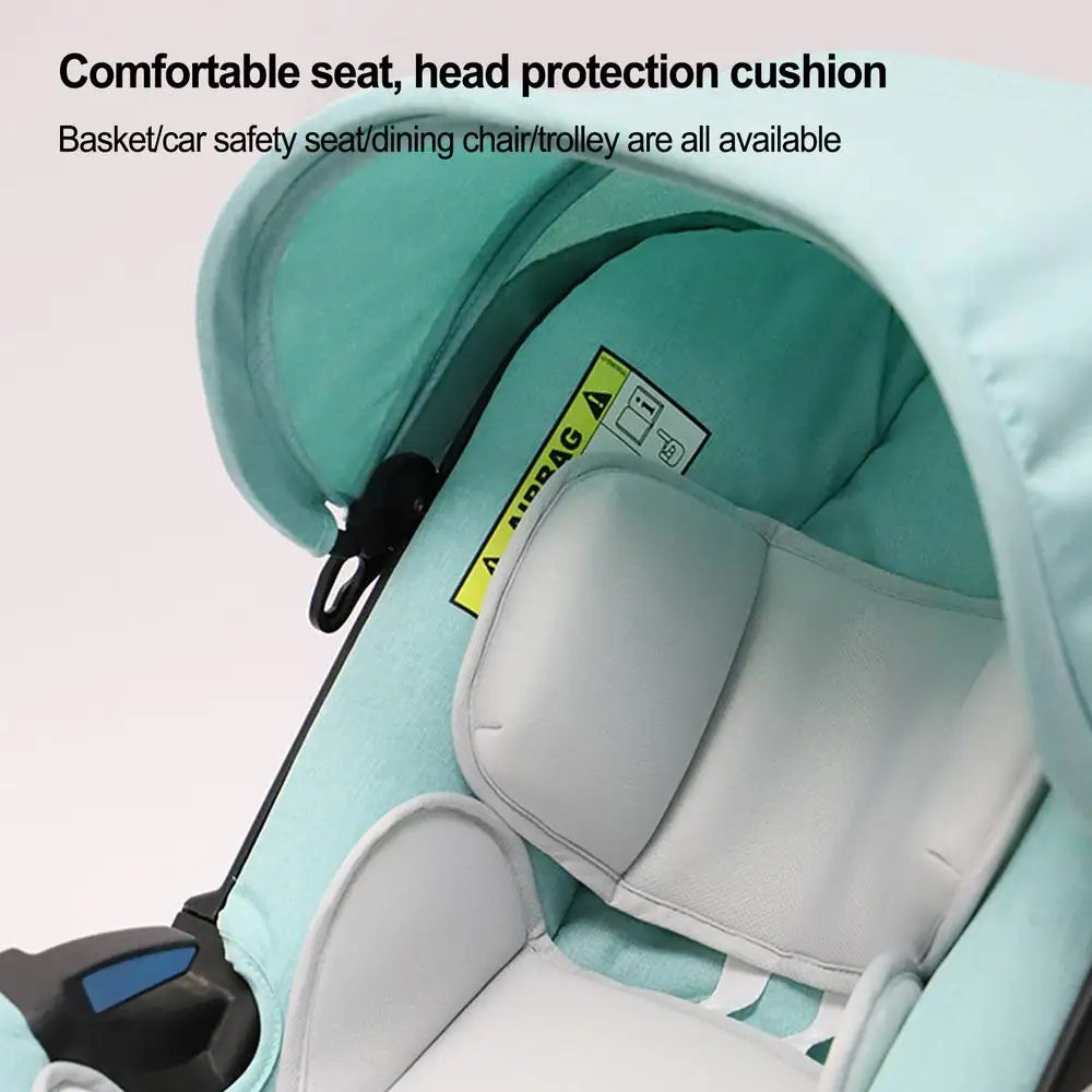 Baby Head Support For Car Seat + Strollers Extra Soft Head Support Pillow