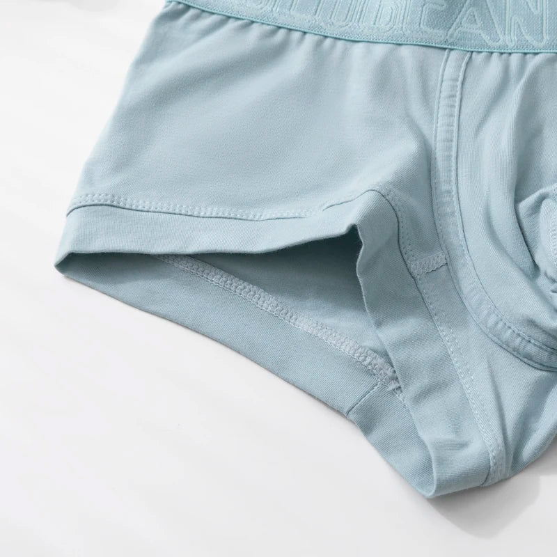 Men Underwear Breathable Cotton Boxer Shorts