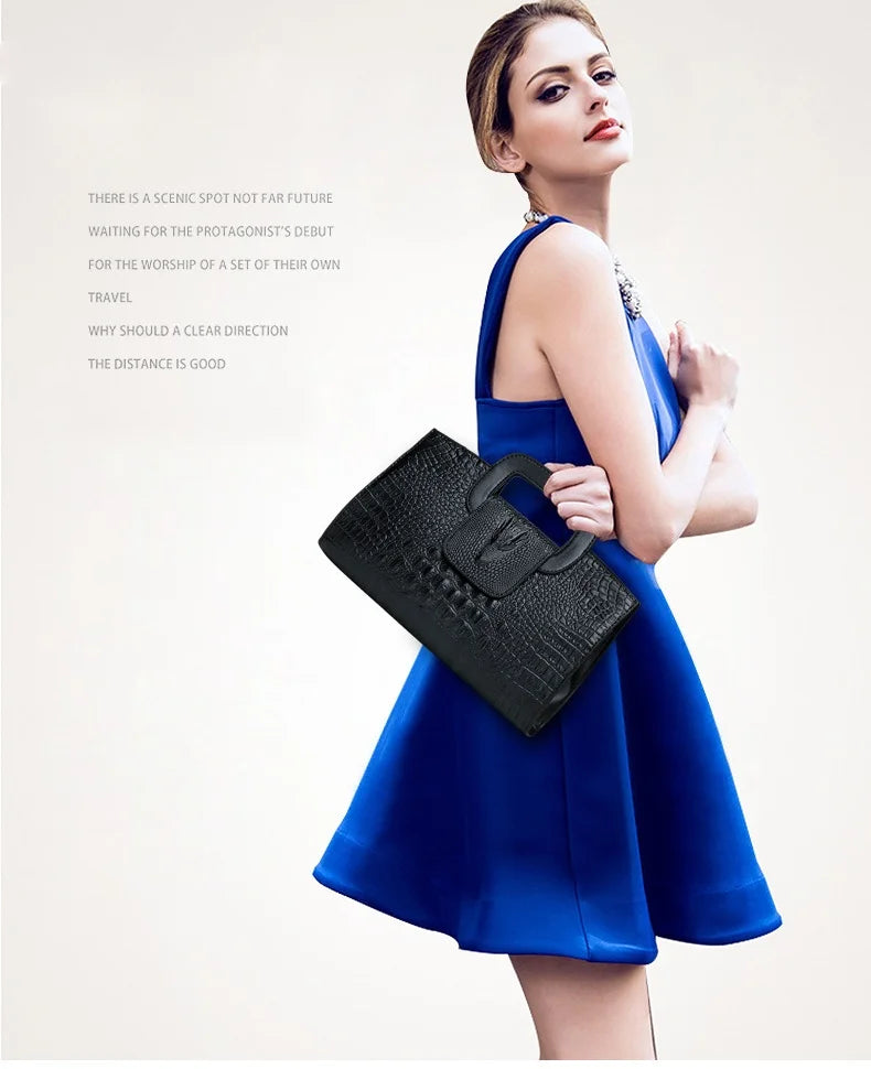 Accessories Women Shoulder PU Leather Handbag