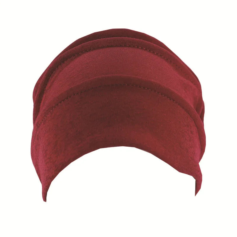 Women Hijabs Turban Elastic Cloth Head Cap