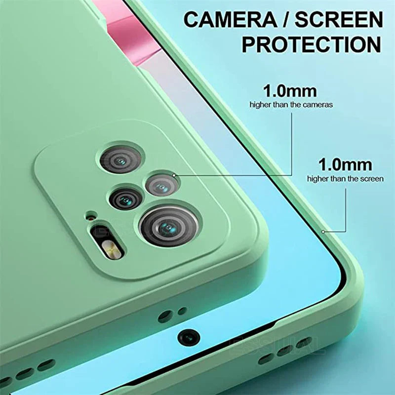 Accessories Xiaomi Redmi Note 10 Pro Max 10S Original Matte Silicone Soft Case
