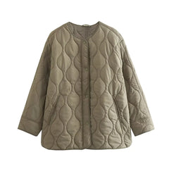 Woman Oversized Quilted Jackets