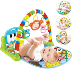 Baby Newborn Toddler Pedal Piano Musical Fitness Gym Play Mat