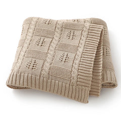Baby Newborn Swaddle Wrap Knit Blankets