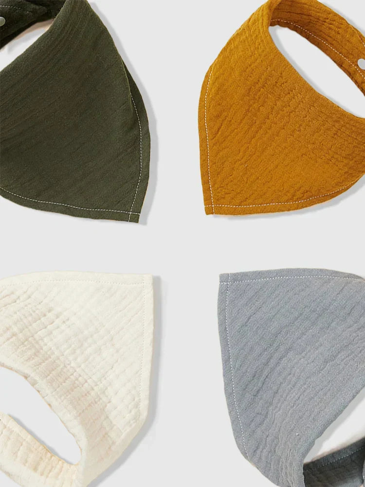 Baby Infant Absorbent Bandana Drool Bibs